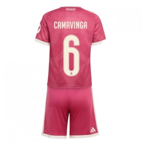 Maglia Real Madrid Camavinga 6 Bambino Terza Divisa 2026-27