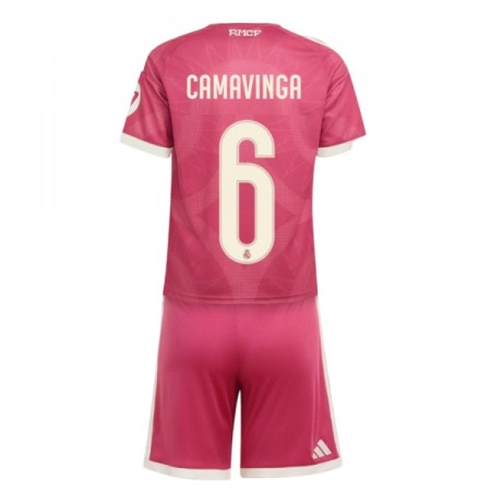 Maglia Real Madrid Camavinga 6 Bambino Terza Divisa 2026-27 Maglia Real Madrid Camavinga 6 Bambino Terza Divisa 2026-27
