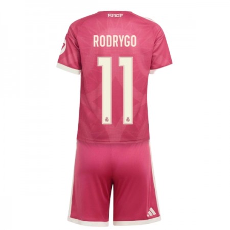 Maglia Real Madrid Rodrygo 11 Bambino Terza Divisa 2026-27 Maglia Real Madrid Rodrygo 11 Bambino Terza Divisa 2026-27