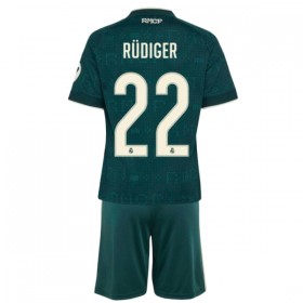 Maglia Real Madrid Rudiger 22 Bambino Trasferta Divisa 2026-27