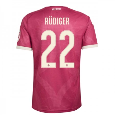 Maglia Real Madrid Rudiger 22 Terza Divisa 2026-27 Maglia Real Madrid Rudiger 22 Terza Divisa 2026-27