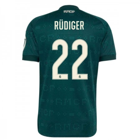 Maglia Real Madrid Rudiger 22 Trasferta Divisa 2026-27 Maglia Real Madrid Rudiger 22 Trasferta Divisa 2026-27
