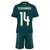 Maglia Real Madrid Tchouameni 14 Bambino Trasferta Divisa 2026-27 Maglia Real Madrid Tchouameni 14 Bambino Trasferta Divisa 2026-27