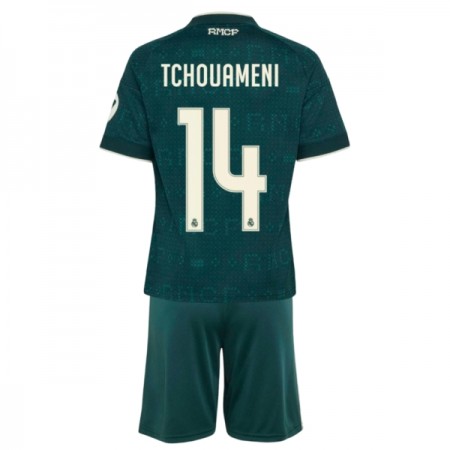 Maglia Real Madrid Tchouameni 14 Bambino Trasferta Divisa 2026-27 Maglia Real Madrid Tchouameni 14 Bambino Trasferta Divisa 2026-27