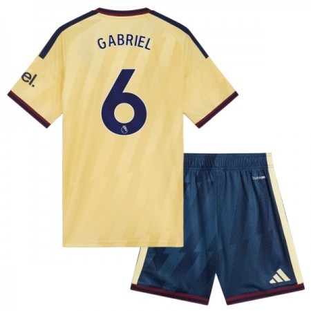 Maglia Arsenal Gabriel 6 Bambino Terza Divisa 2026-27 Maglia Arsenal Gabriel 6 Bambino Terza Divisa 2026-27
