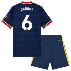 Maglia Arsenal Gabriel 6 Bambino Trasferta Divisa 2026-27