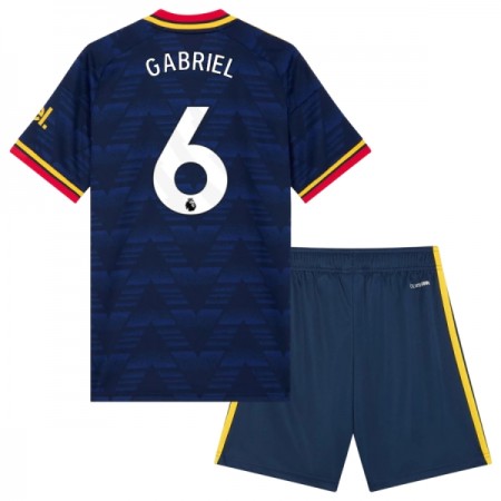 Maglia Arsenal Gabriel 6 Bambino Trasferta Divisa 2026-27 Maglia Arsenal Gabriel 6 Bambino Trasferta Divisa 2026-27