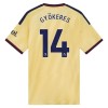 Maglia Arsenal Gyokeres 14 Terza Divisa 2026-27 Maglia Arsenal Gyokeres 14 Terza Divisa 2026-27
