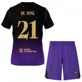 Maglia FC Barcelona F. De Jong 21 Bambino Trasferta Divisa 2026-27