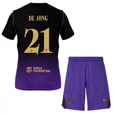 Maglia FC Barcelona F. De Jong 21 Bambino Trasferta Divisa 2026-27 Maglia FC Barcelona F. De Jong 21 Bambino Trasferta Divisa 2026-27