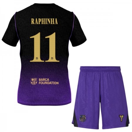 Maglia FC Barcelona Raphinha 11 Bambino Trasferta Divisa 2026-27 Maglia FC Barcelona Raphinha 11 Bambino Trasferta Divisa 2026-27