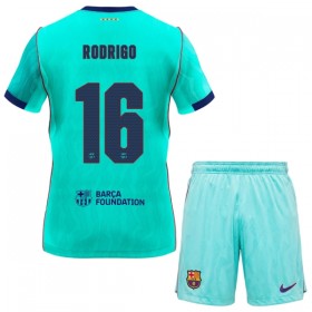 Maglia FC Barcelona Rodrigo 16 Bambino Terza Divisa 2026-27