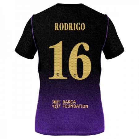 Maglia FC Barcelona Rodrigo 16 Trasferta Divisa 2026-27 Maglia FC Barcelona Rodrigo 16 Trasferta Divisa 2026-27