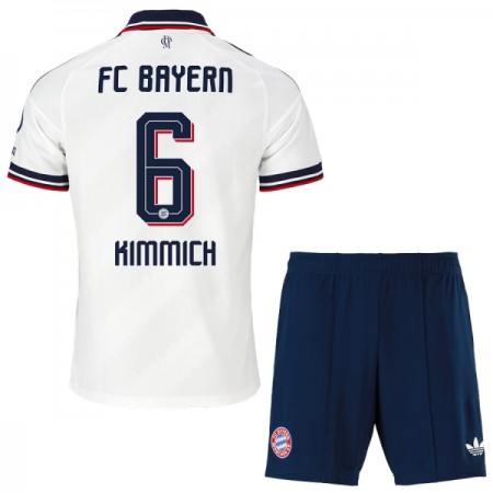Maglia FC Bayern Monaco Kimmich 6 Bambino Trasferta Divisa 2026-27 Maglia FC Bayern Monaco Kimmich 6 Bambino Trasferta Divisa 2026-27