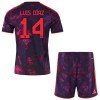 Maglia FC Bayern Monaco Luis Diaz 14 Bambino Terza Divisa 2026-27 Maglia FC Bayern Monaco Luis Diaz 14 Bambino Terza Divisa 2026-27