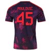 Maglia FC Bayern Monaco Pavlovic 45 Terza Divisa 2026-27 Maglia FC Bayern Monaco Pavlovic 45 Terza Divisa 2026-27