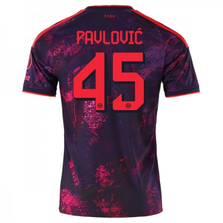 Maglia FC Bayern Monaco Pavlovic 45 Terza Divisa 2026-27 Maglia FC Bayern Monaco Pavlovic 45 Terza Divisa 2026-27