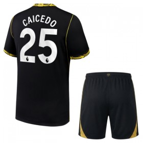 Maglia Chelsea Caicedo 25 Bambino Trasferta Divisa 2026-27