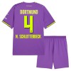 Maglia Borussia Dortmund N. Schlotterbeck 4 Bambino Terza Divisa 2026-27 Maglia Borussia Dortmund N. Schlotterbeck 4 Bambino Terza Divisa 2026-27