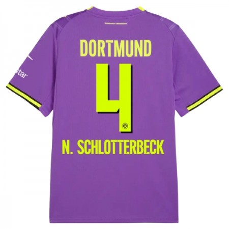 Maglia Borussia Dortmund N. Schlotterbeck 4 Terza Divisa 2026-27 Maglia Borussia Dortmund N. Schlotterbeck 4 Terza Divisa 2026-27