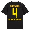 Maglia Borussia Dortmund N. Schlotterbeck 4 Trasferta Divisa 2026-27 Maglia Borussia Dortmund N. Schlotterbeck 4 Trasferta Divisa 2026-27