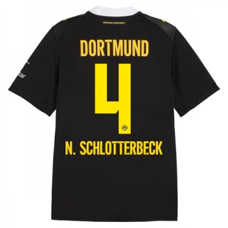 Maglia Borussia Dortmund N. Schlotterbeck 4 Trasferta Divisa 2026-27 Maglia Borussia Dortmund N. Schlotterbeck 4 Trasferta Divisa 2026-27
