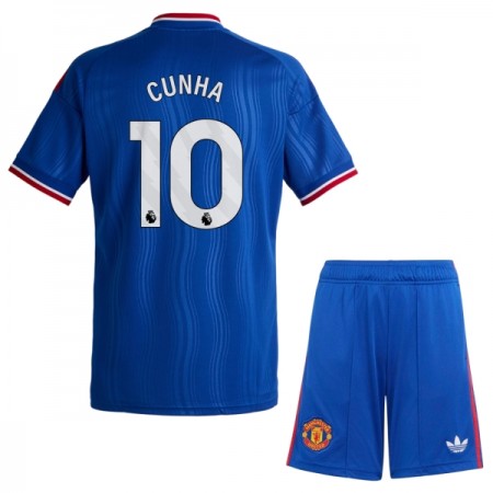 Maglia Manchester United Cunha 10 Bambino Trasferta Divisa 2026-27 Maglia Manchester United Cunha 10 Bambino Trasferta Divisa 2026-27