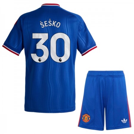 Maglia Manchester United Sesko 30 Bambino Trasferta Divisa 2026-27 Maglia Manchester United Sesko 30 Bambino Trasferta Divisa 2026-27