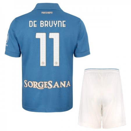 Maglia SSC Napoli De Bruyne 11 Bambino Prima Divisa 2026-27 Maglia SSC Napoli De Bruyne 11 Bambino Prima Divisa 2026-27