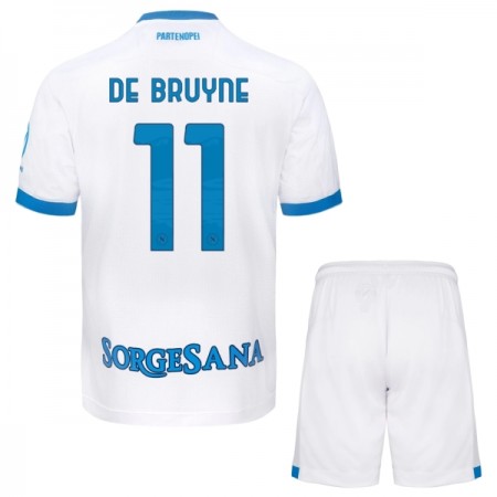 Maglia SSC Napoli De Bruyne 11 Bambino Trasferta Divisa 2026-27 Maglia SSC Napoli De Bruyne 11 Bambino Trasferta Divisa 2026-27