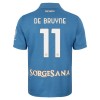 Maglia SSC Napoli De Bruyne 11 Prima Divisa 2026-27 Maglia SSC Napoli De Bruyne 11 Prima Divisa 2026-27