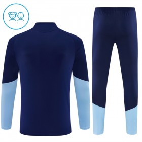 Ajax Bambino Felpe da Allenamento 2026-27 Quarto-Zip Blu