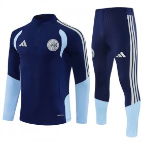 Ajax Felpe da Allenamento 2026-27 Quarto-Zip Blu