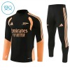 Arsenal Bambino Felpe da Allenamento 2026-27 Quarto-Zip Nera Arsenal Bambino Felpe da Allenamento 2026-27 Quarto-Zip Nera