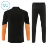 Arsenal Bambino Felpe da Allenamento 2026-27 Quarto-Zip Nera