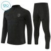 Arsenal Bambino Felpe da Allenamento 2026-27 Quarto-Zip Nera Arsenal Bambino Felpe da Allenamento 2026-27 Quarto-Zip Nera