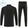 Arsenal Bambino Felpe da Allenamento 2026-27 Quarto-Zip Nera