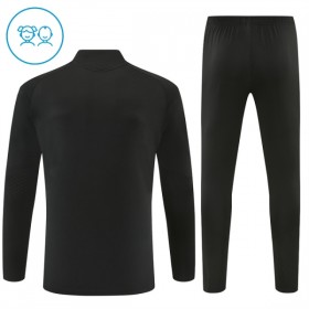 Arsenal Bambino Felpe da Allenamento 2026-27 Quarto-Zip Nera