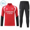 Arsenal Bambino Felpe da Allenamento 2026-27 Quarto-Zip Rossa Arsenal Bambino Felpe da Allenamento 2026-27 Quarto-Zip Rossa