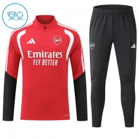 Arsenal Bambino Felpe da Allenamento 2026-27 Quarto-Zip Rossa