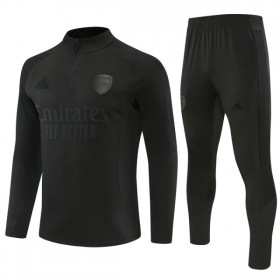 Arsenal Felpe da Allenamento 2026-27 Quarto-Zip Nera