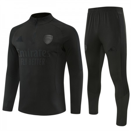 Arsenal Felpe da Allenamento 2026-27 Quarto-Zip Nera Arsenal Felpe da Allenamento 2026-27 Quarto-Zip Nera