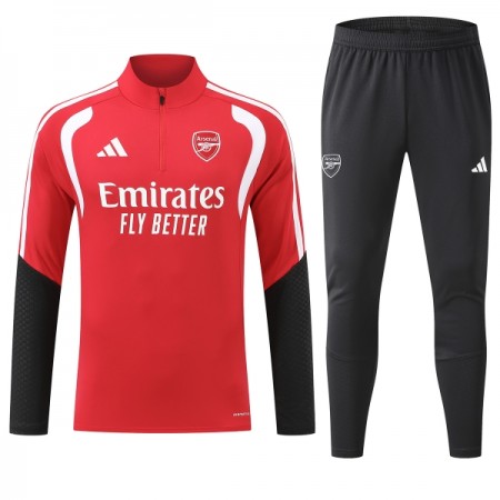 Arsenal Felpe da Allenamento 2026-27 Quarto-Zip Rossa Arsenal Felpe da Allenamento 2026-27 Quarto-Zip Rossa