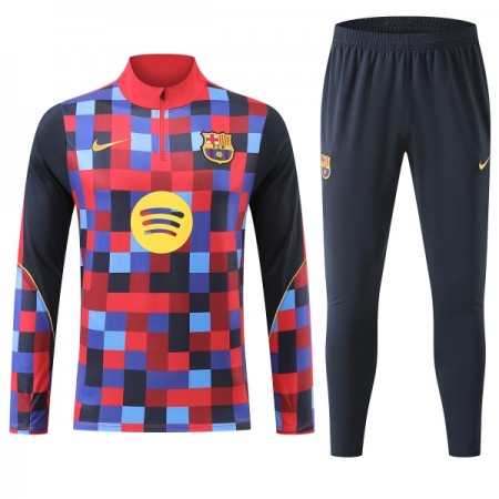 Barcelona Felpe da Allenamento 2026-27 Quarto-Zip Rossa Barcelona Felpe da Allenamento 2026-27 Quarto-Zip Rossa