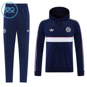 Bayern Monaco Hoodie Bambino Felpe da Allenamento 2026-27 Navy