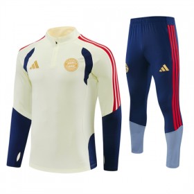 FC Bayern Monaco Felpe da Allenamento 2026-27 Quarto-Zip Bianca