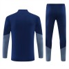 FC Bayern Monaco Felpe da Allenamento 2026-27 Quarto-Zip Blu