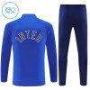 Inter Milan Bambino Felpe da Allenamento 2026-27 Quarto-Zip Blu