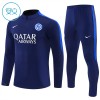 Inter Milan Bambino Felpe da Allenamento 2026-27 Quarto-Zip Blu Inter Milan Bambino Felpe da Allenamento 2026-27 Quarto-Zip Blu
