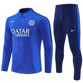Inter Milan Felpe da Allenamento 2026-27 Quarto-Zip Blu